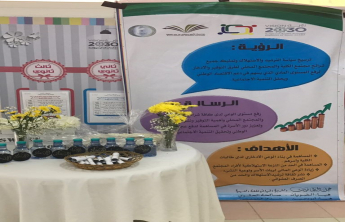طالبات كلية العلوم بالحوطة ينفذن برنامج ( أصرف بحكمة ) بمدرسة تحفيظ القرآن الكريم بالحلوة