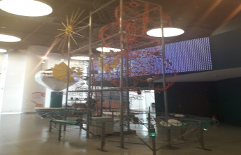 كلية العلوم بحوطة بني تميم تُنفذ زيارة لمعمل الروبوت ضمن فعاليات معرض مشكاة التفاعلي بمدينة الملك عبدالله للطاقة الذرية والمتجددة .